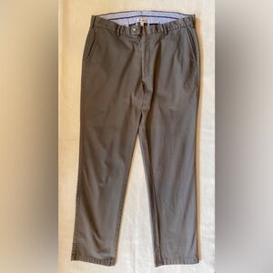 Peter Millar Dark Grey Chino Style Pants